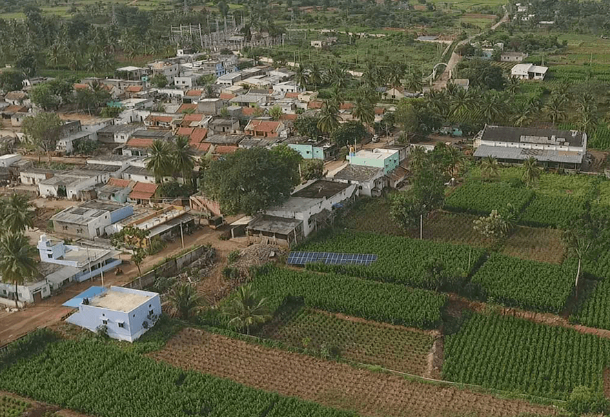 India’s First 1MW Canal-Top Solar Power Plant